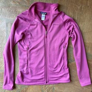 Patagonia R1 Regulator Pink Fleece Zip Jacket - Women’s M